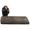 Design Toscano Monkey See Monkey Do Chimpanzee Sculptural Bench NE180038
